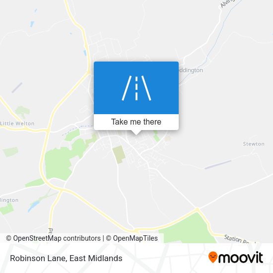 Robinson Lane map