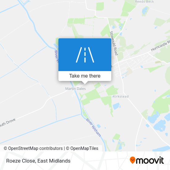 Roeze Close map