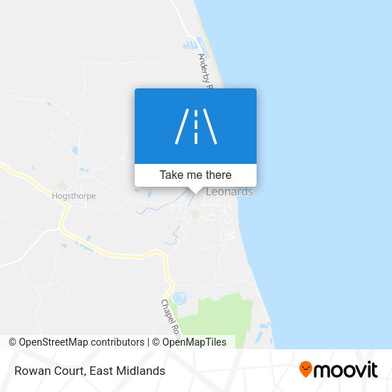 Rowan Court map