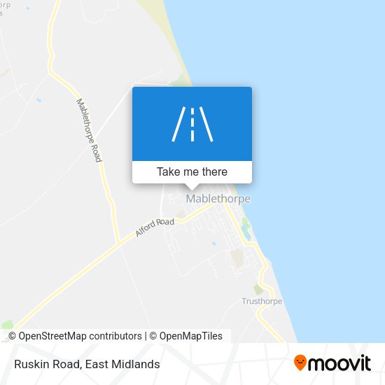 Ruskin Road map