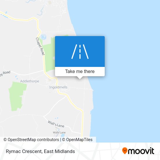Rymac Crescent map