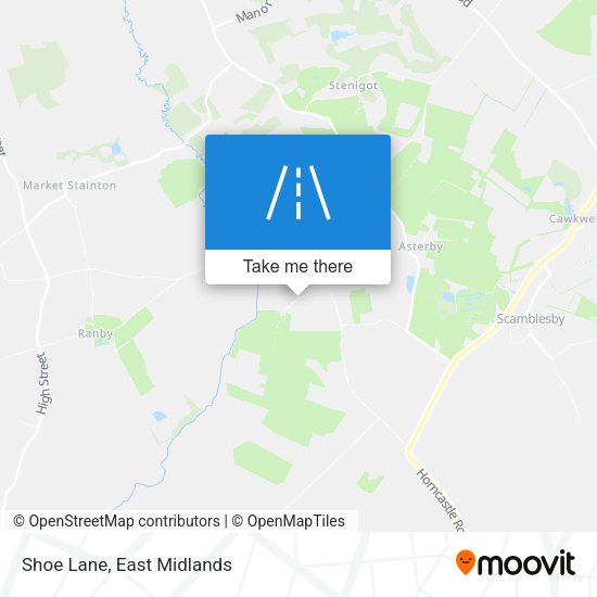 Shoe Lane map