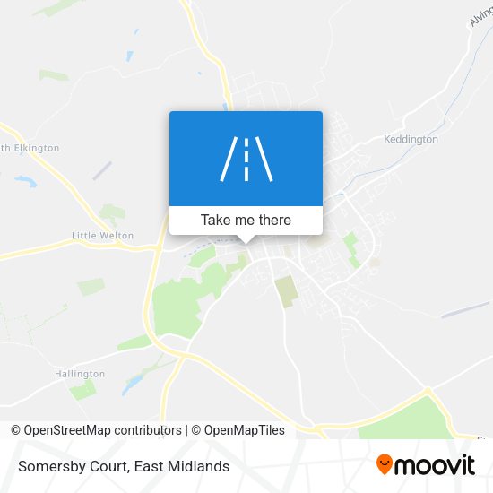 Somersby Court map