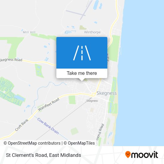 St Clement's Road map
