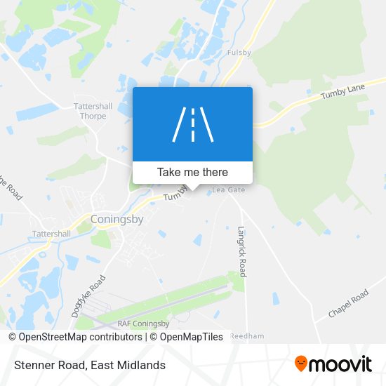 Stenner Road map