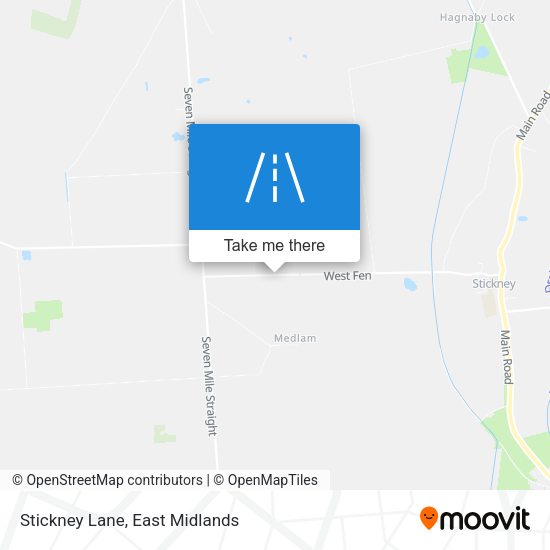 Stickney Lane map