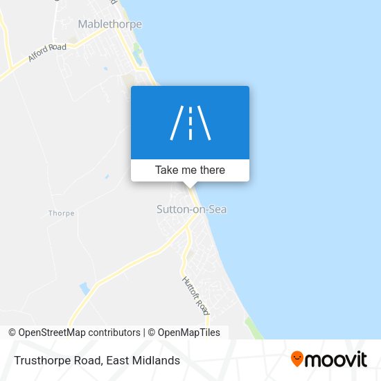 Trusthorpe Road map