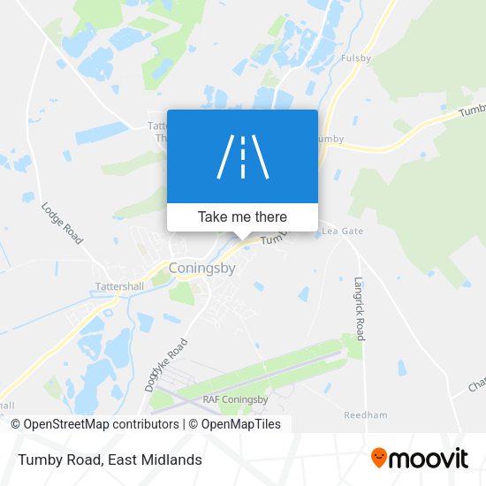 Tumby Road map