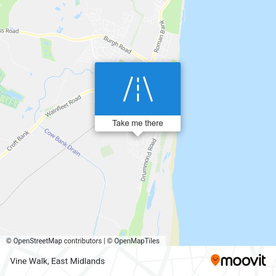 Vine Walk map