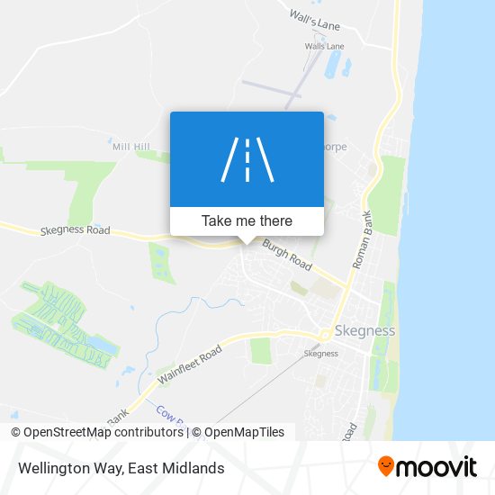 Wellington Way map