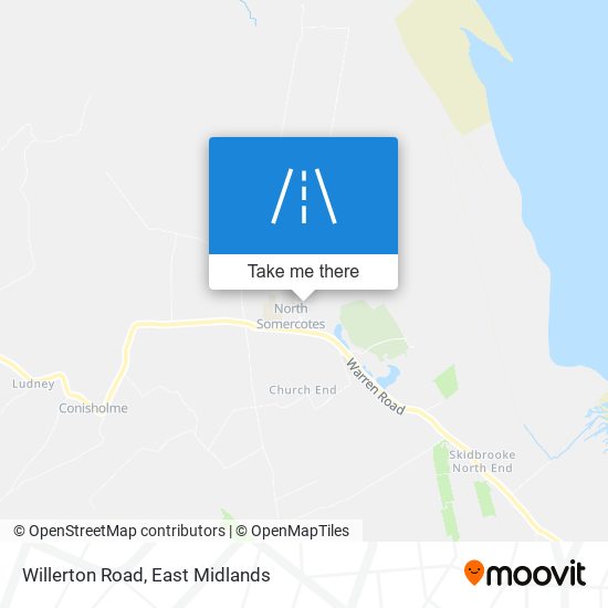 Willerton Road map