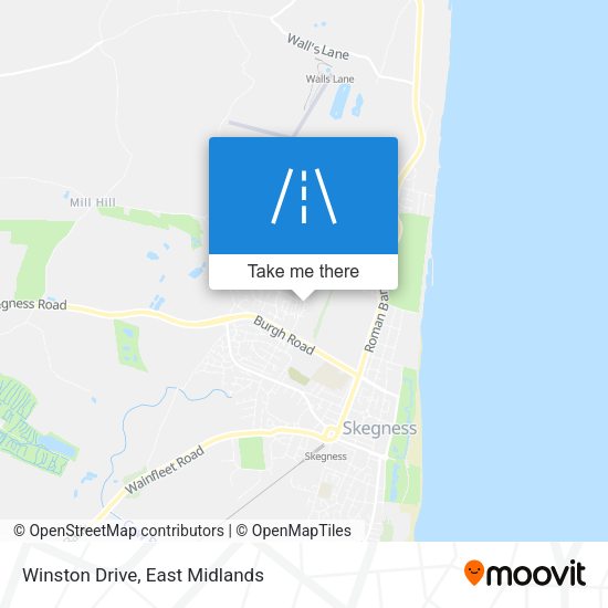 Winston Drive map