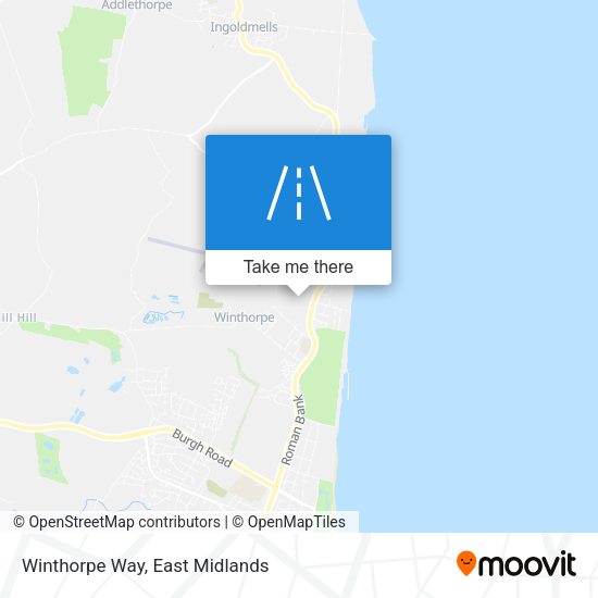 Winthorpe Way map