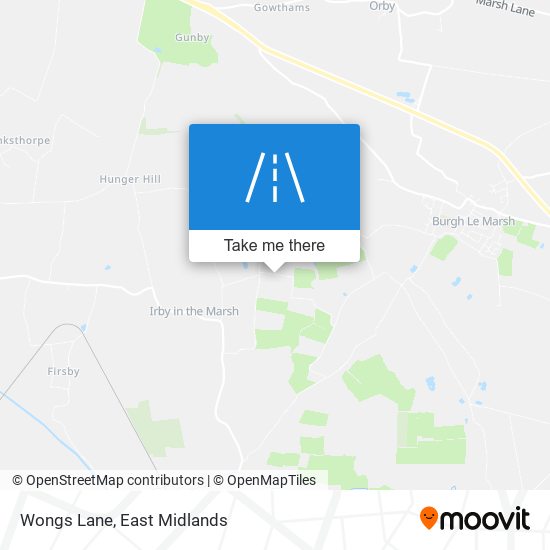 Wongs Lane map