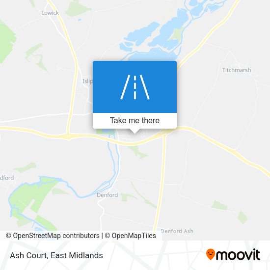 Ash Court map