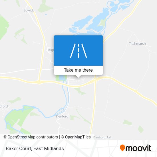 Baker Court map