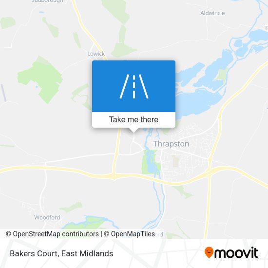 Bakers Court map