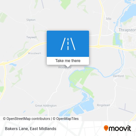 Bakers Lane map
