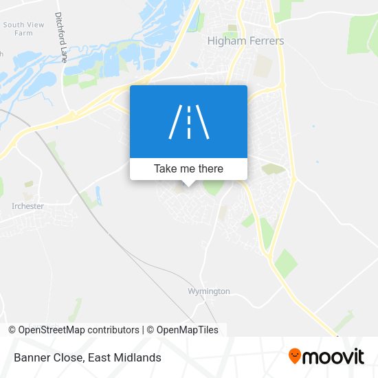 Banner Close map