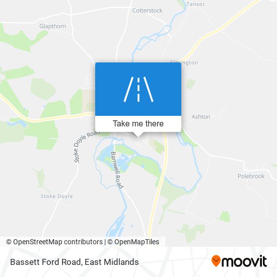 Bassett Ford Road map