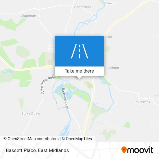 Bassett Place map