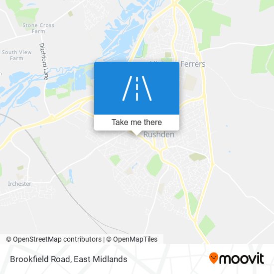 Brookfield Road map