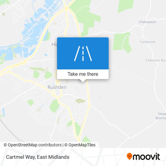 Cartmel Way map