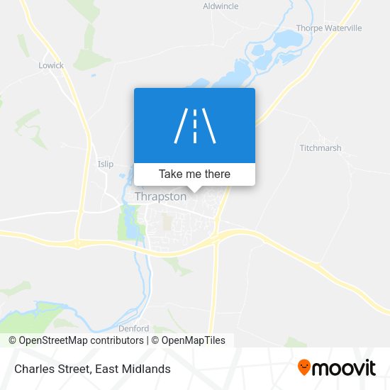 Charles Street map