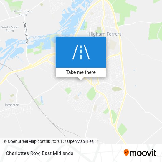 Charlottes Row map