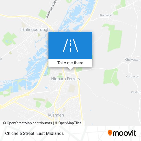 Chichele Street map