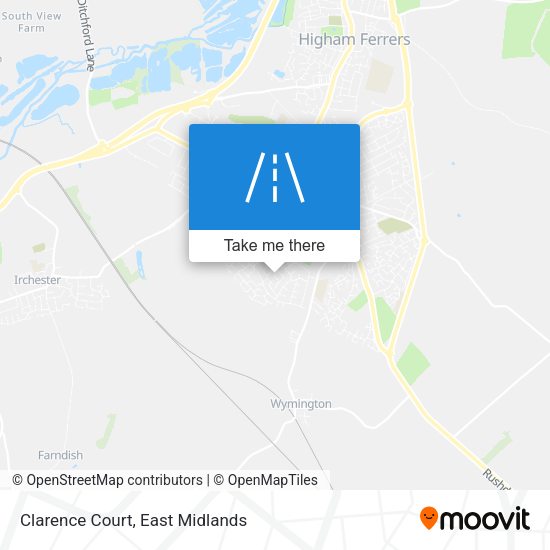Clarence Court map