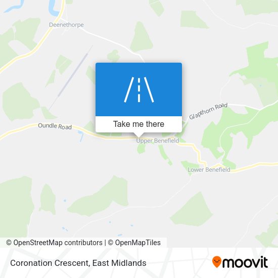 Coronation Crescent map