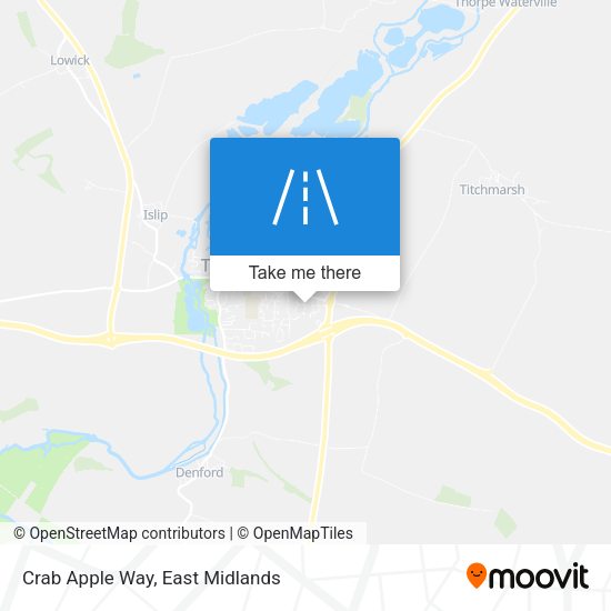 Crab Apple Way map