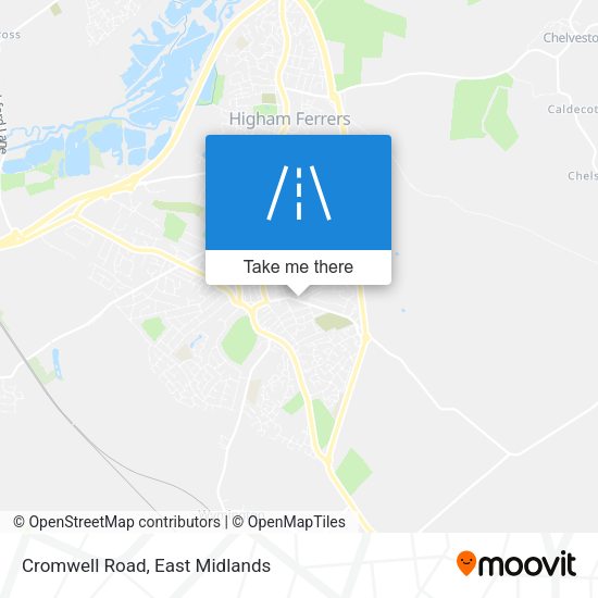 Cromwell Road map
