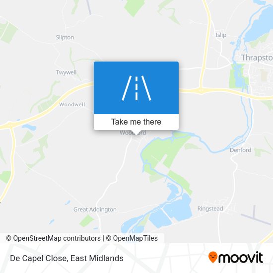 De Capel Close map