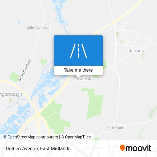 Dolben Avenue map