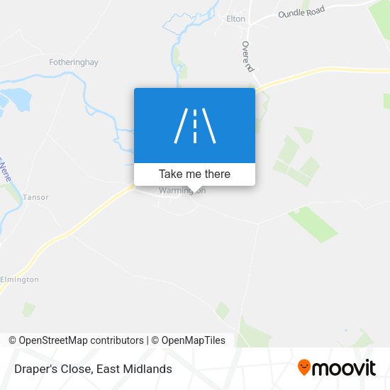 Draper's Close map