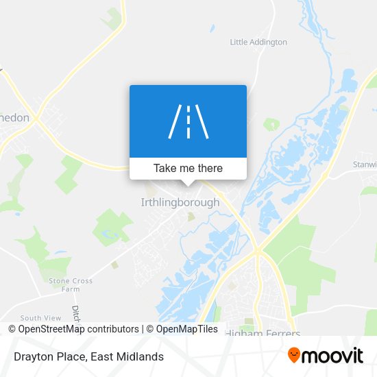 Drayton Place map