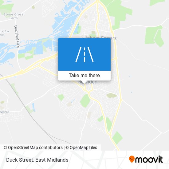 Duck Street map