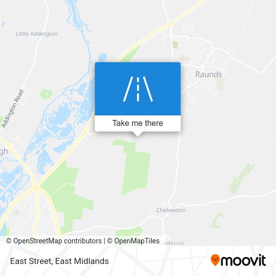 East Street map