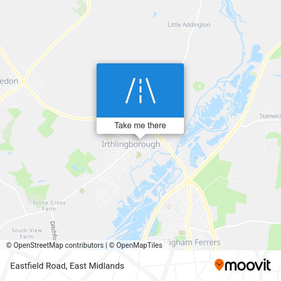 Eastfield Road map