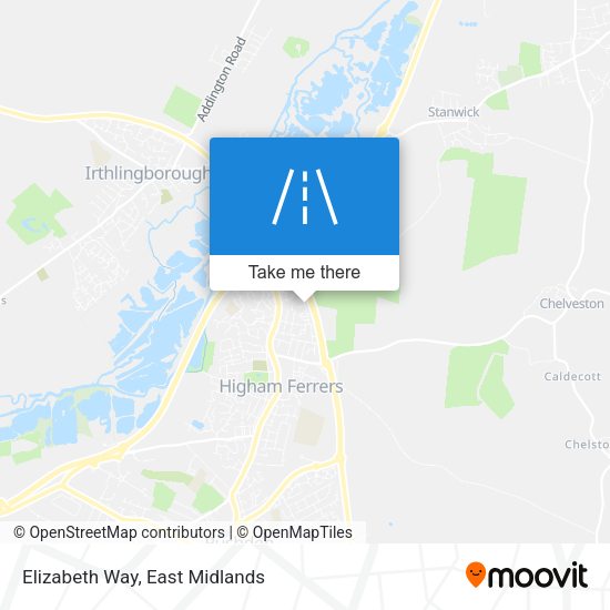 Elizabeth Way map