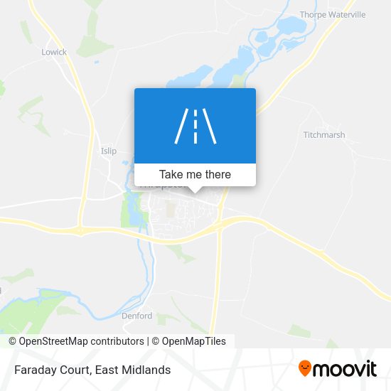 Faraday Court map