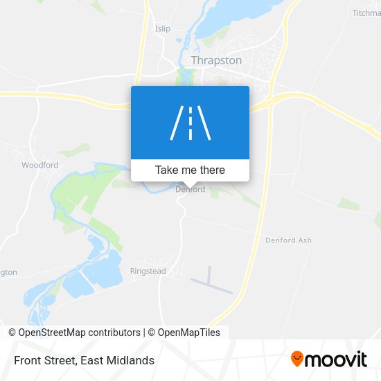 Front Street map
