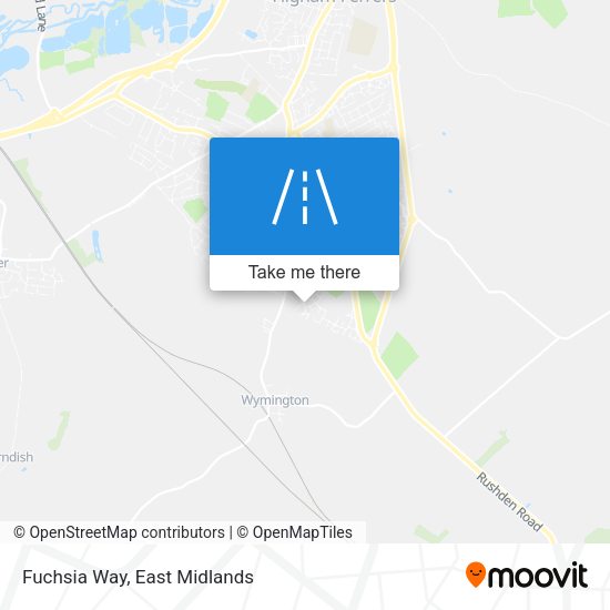 Fuchsia Way map