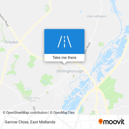 Garrow Close map