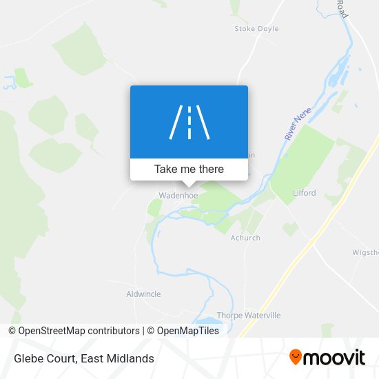Glebe Court map
