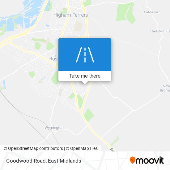 Goodwood Road map