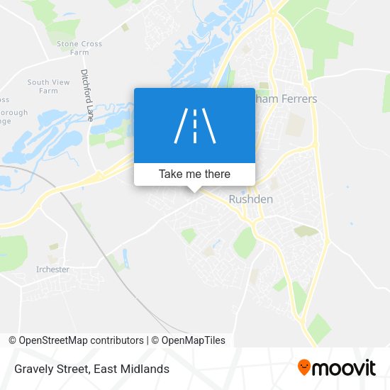 Gravely Street map