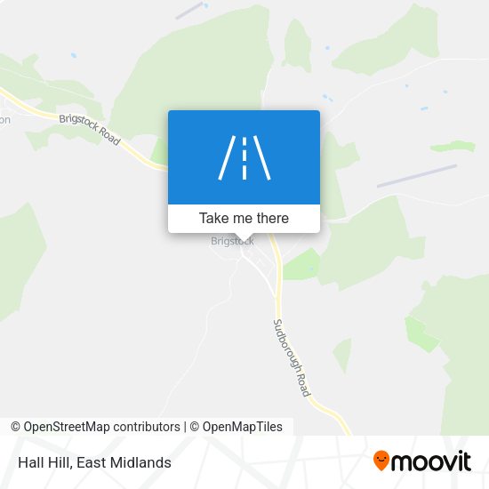 Hall Hill map